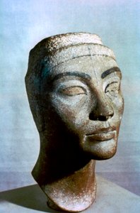 Nefertitin rintakuva, Egypti, 1375 eaa tekijältä Unbekannt