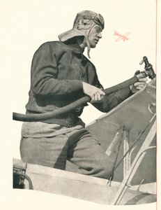C.W.A. Scott keskustelee Lontoon kanssa: Jos olet ohimennen yö, ota lentoon Boothsilla, c1935 1935. tekijältä Unbekannt