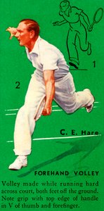 C. E. Hare - Forehand Volley, c1935. tekijältä Unbekannt