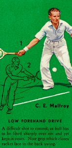 C. E. Malfroy - Low Forehand Drive, c1935. tekijältä Unbekannt