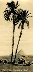 Kairo - Girzehin pyramidit, c1918-c1939. tekijältä Unbekannt