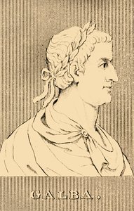 Calba, 3 eKr. - 69 jKr., 1830. tekijältä Unbekannt