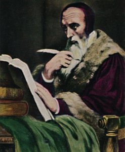 Calvin 1509-1564. - Schefferin maalaus, 1934. tekijältä Unbekannt