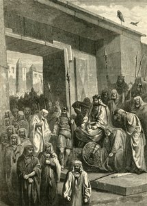 Cambyses ja Psammetichus, 1890. tekijältä Unbekannt