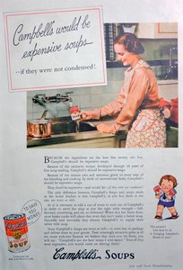 Campbells Soups -mainos, 1936 tekijältä Unbekannt