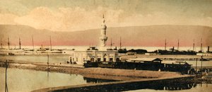 Suezin kanava - Terreplainin asema, c1918-c1939. tekijältä Unbekannt