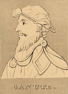Canute, c995-1035, 1830. tekijältä Unbekannt