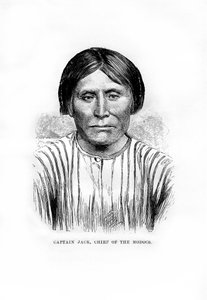 Kapteeni Jack, intiaanien Modoc-heimon päällikkö, 1872 tekijältä Unbekannt