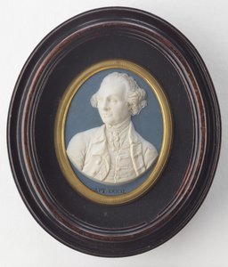 Kapteeni James Cook Wedgwoodin muotokuvamedaljonki, noin 1776 tekijältä Unbekannt