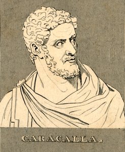 Caracalla, 188-217 jKr., 1830. tekijältä Unbekannt