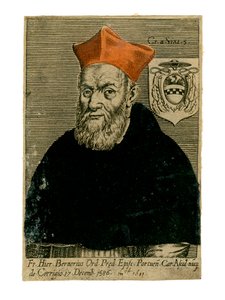 Kardinaali Girolamo Bernerio, italialainen pappi, 1500-luku tekijältä Unbekannt