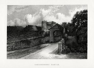 Carisbrooke Castle, Newport, Isle of Wight, 1896 tekijältä Unbekannt