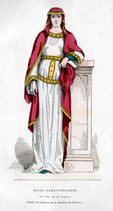 Karolingien kuningatar, 7.-10. vuosisadalla 1882-1884 tekijältä Unbekannt