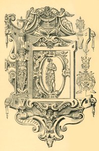 Cartouche, 1500-luvun puoliväli, 1881. tekijältä Unbekannt