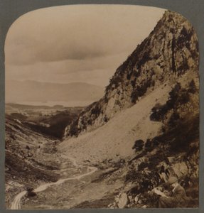 Castle Crag ja kaunis Borrowdalen laakso, Lake District, Englanti, 1903. tekijältä Unbekannt