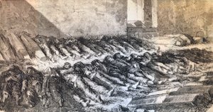 Pariisin kommuunin uhrit, 1871. tekijältä Unbekannt