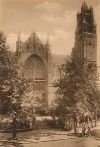 Saint-Sauveurin katedraali, vuodelta 1928 tekijältä Unbekannt
