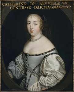 Catherine de Neufville de Villeroy, Armagnacin kreivitär 1639-1707, noin 1665. tekijältä Unbekannt