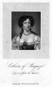 Katariina Braganzasta, Englannin kuninkaan Kaarle II:n kuningatar puoliso, 1821 tekijältä Unbekannt