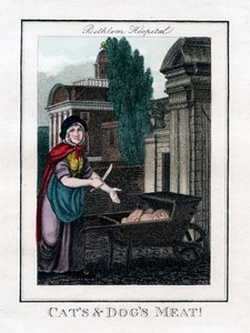 Cats and Dogs Meat!, Bethlem Hospital, Lontoo, 1805 tekijältä Unbekannt
