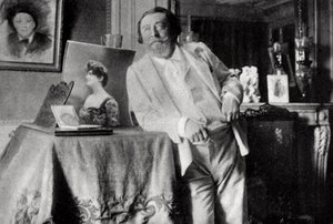 Catulle Mendes, ranskalainen runoilija ja kirjemies, 1906 tekijältä Unbekannt