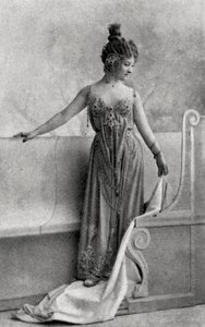 Cecile Sorel, ranskalainen näyttelijä, 1893 tekijältä Unbekannt