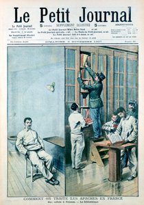Selli ja kirjasto Fresnesin vankilassa, 1907 tekijältä Unbekannt