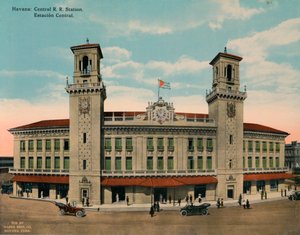 Keskusrautatieasema, Havanna, Kuuba, 1920 tekijältä Unbekannt