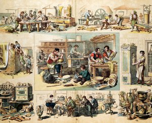Keramiikkateollisuus, c1870 tekijältä Unbekannt