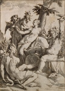 Ceres, Venus ja Bacchus, 1500-1600 tekijältä Unbekannt