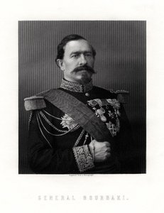 Charles Denis Sauter Bourbaki, ranskalainen kenraali, 1800-luku tekijältä Unbekannt