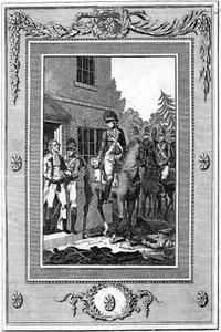Charles Lee, englantilaissyntyinen amerikkalainen vallankumouksellinen kenraali tekijältä Unbekannt