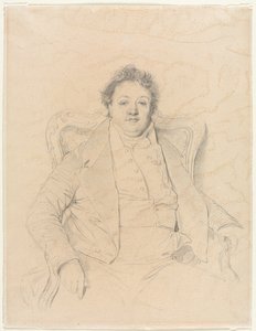 Charles Thévenin, Ingresin mukaan, 1800-luku. tekijältä Unbekannt