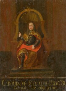 Kaarle VI 1685-1740, Unkarin ja Kroatian kuningas, 1700-luvun ensimmäinen puolisko... tekijältä Unbekannt