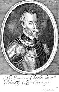 Kaarle V, Espanjan kuningas ja Pyhän Rooman keisari vuodelta 1519, 1600-luvulta tekijältä Unbekannt