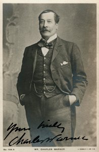 Charles Warner, englantilainen näyttelijä, 1890-1909 tekijältä Unbekannt