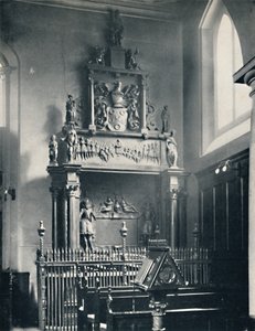 Charterhouse. Thomas Suttonsin muistomerkki kappelissa, 1925 tekijältä Unbekannt
