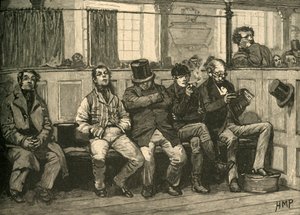 Taitajat kirkossa, c1839 c1890. tekijältä Unbekannt