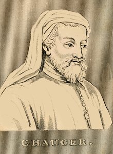 Chaucer, 1343-1400, 1830. tekijältä Unbekannt