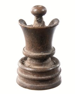 Shakkinappula, 1400-luvun puoliväli. tekijältä Unbekannt