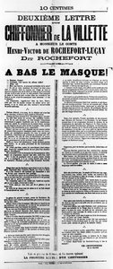 Chiffonnier de La Villette, Pariisin kommuunin ranskalaisista poliittisista julisteista, toukokuu 1871 tekijältä Unbekannt