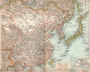 Kiina ja Japani, c1903, 1904 tekijältä Unbekannt