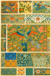 Kiinalainen maalaus, kudonta, kirjonta ja cloisonné, 1898. tekijältä Unbekannt