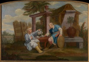 Chinoiserie, 1700-luvun puoliväli. tekijältä Unbekannt