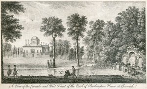 Chiswick House, Hounslow, Lontoo, 1750 tekijältä Unbekannt