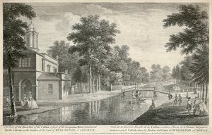 Chiswick House, Hounslow, Lontoo, 1750 tekijältä Unbekannt