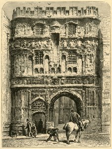 Christ Church Gateway, 1898. tekijältä Unbekannt