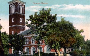 Christ Church, Muttra, Intia, 1900-luku tekijältä Unbekannt