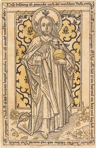 Kristus ennen Salvatorea, n. 1470. tekijältä Unbekannt
