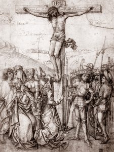 Kristus ristillä, 1480 tekijältä Unbekannt